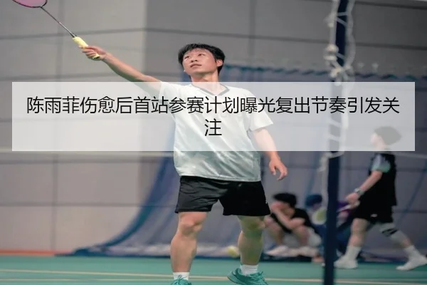 陈雨菲伤愈后首站参赛计划曝光复出节奏引发关注 | SANYI